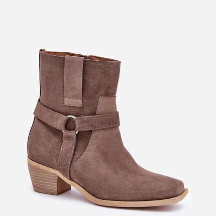 Heel boots Step in style