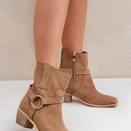 Heel boots Step in style