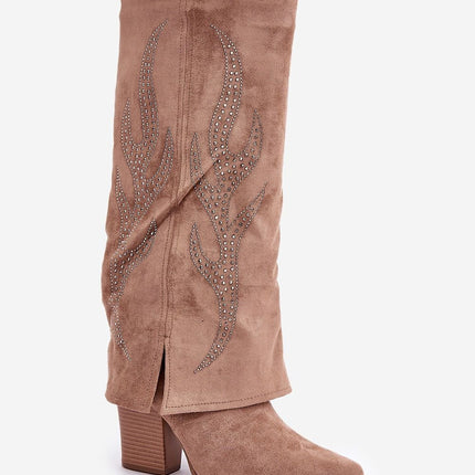 Heel boots Step in style