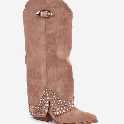 Heel boots Step in style