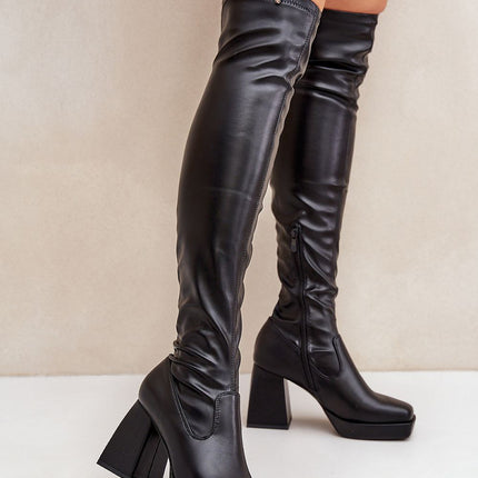 Heel boots Step in style