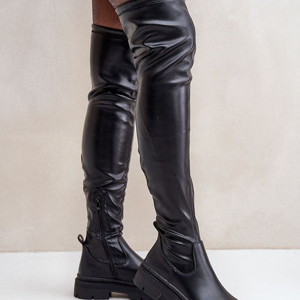 Heel boots Step in style
