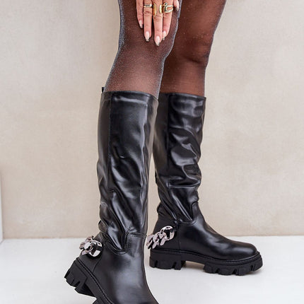 Thigh-Hight Boots Step in style