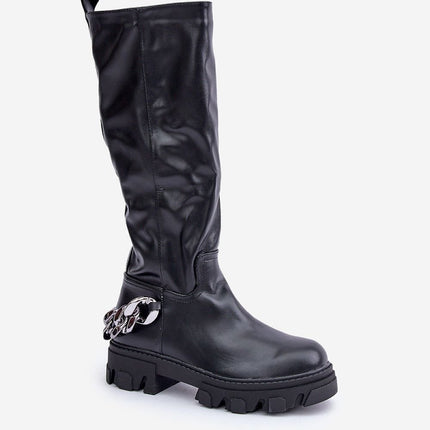 Thigh-Hight Boots Step in style