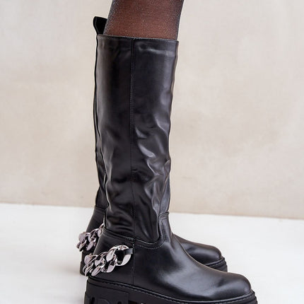 Thigh-Hight Boots Step in style