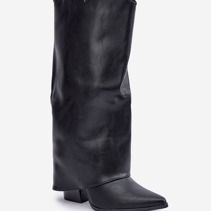 Heel boots Step in style