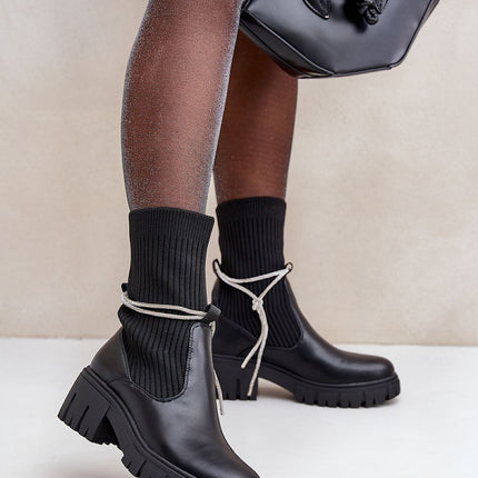 Heel boots Step in style