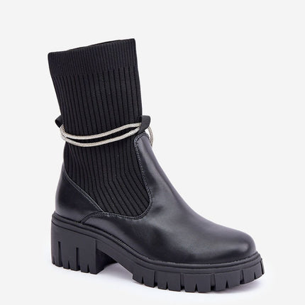 Heel boots Step in style