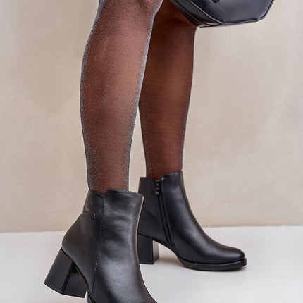Heel boots Step in style