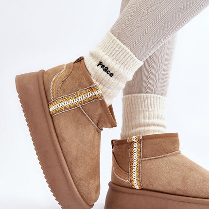 Snow boots Step in style