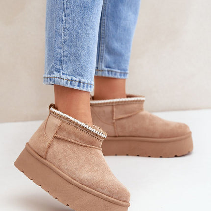 Snow boots Step in style