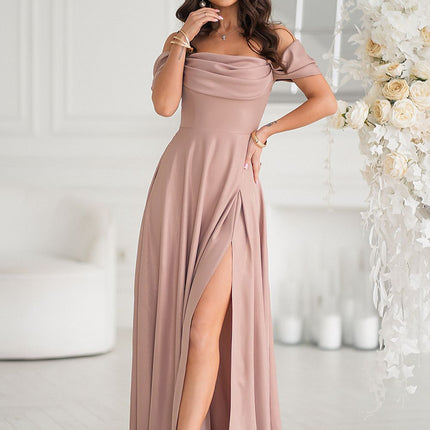  Long dress model 208194 Bicotone 