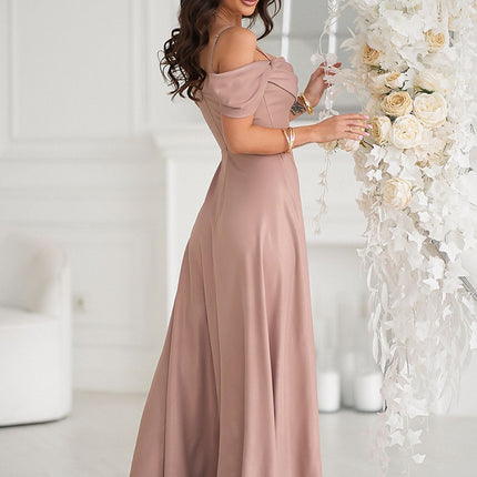  Long dress model 208194 Bicotone 
