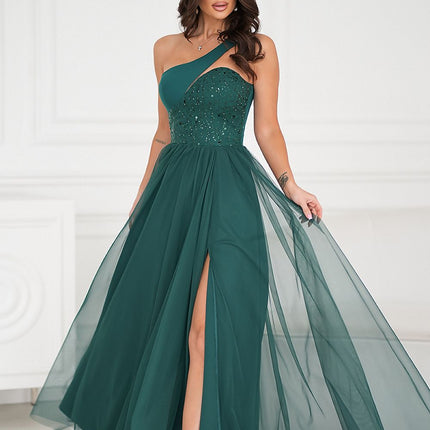  Long dress model 208533 Bicotone 