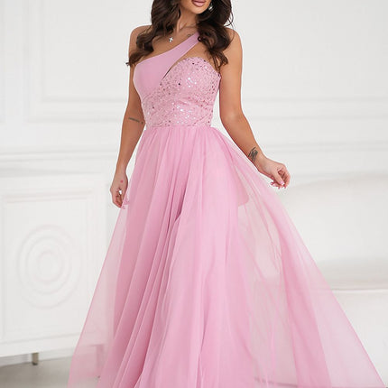  Long dress model 208534 Bicotone 