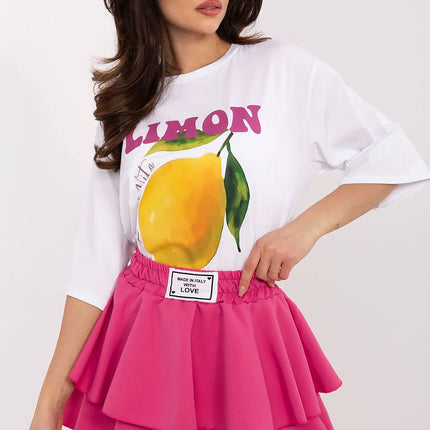  Short skirt model 209211 Italy Moda 