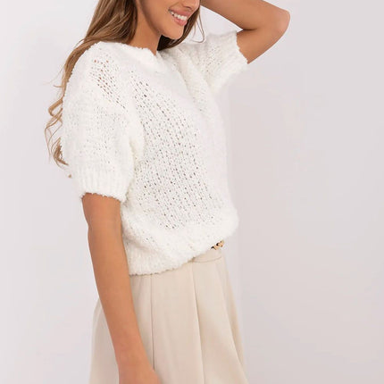  Short sleeve sweater model 209708 Italy Moda 