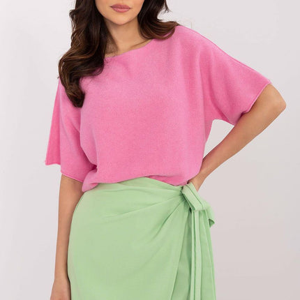  Short sleeve sweater model 209982 Italy Moda 