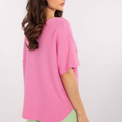  Short sleeve sweater model 209982 Italy Moda 