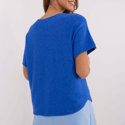  Short sleeve sweater model 209987 Italy Moda 