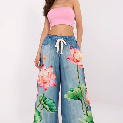  Women trousers model 210031 Italy Moda 