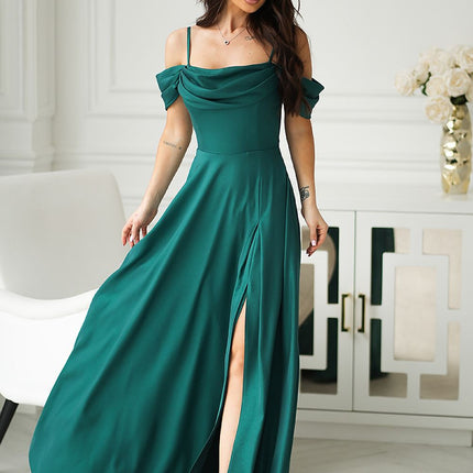  Long dress model 210724 Bicotone 