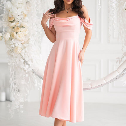  Evening dress model 210731 Bicotone 