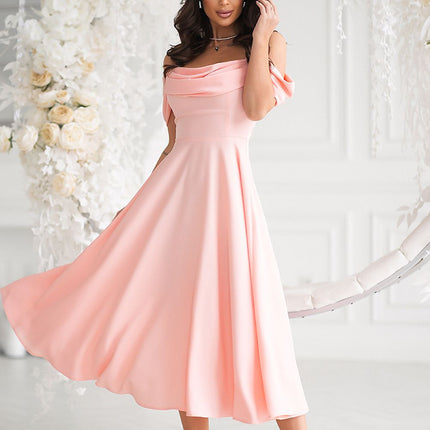  Evening dress model 210731 Bicotone 
