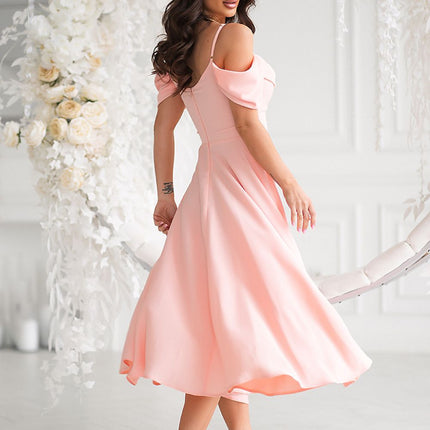  Evening dress model 210731 Bicotone 