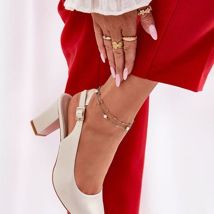  Block heel pumps model 211980 Step in style 