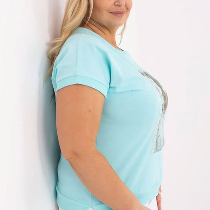  Plus size blouse model 212685 Relevance 