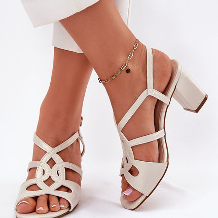  Heel sandals model 212837 Step in style 