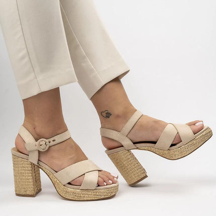  Heel sandals model 212953 Inello 