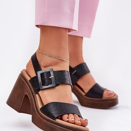  Heel sandals model 213164 Step in style 