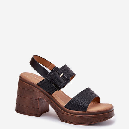  Heel sandals model 213164 Step in style 