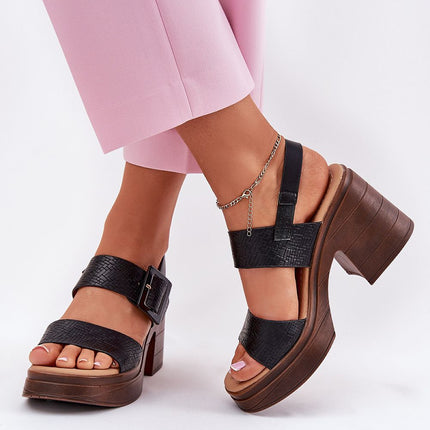 Heel sandals model 213164 Step in style 