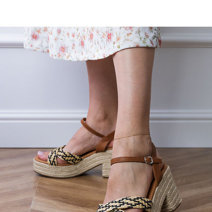  Heel sandals model 213410 PRIMO 