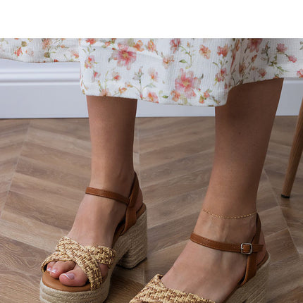  Heel sandals model 213411 PRIMO 