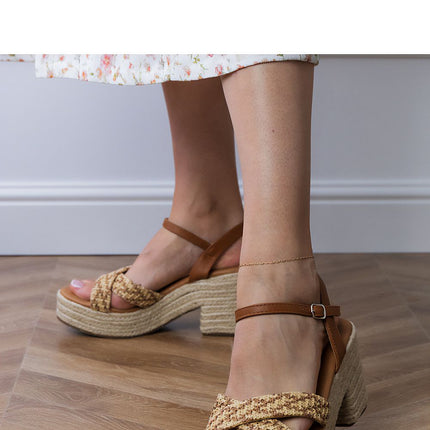  Heel sandals model 213411 PRIMO 