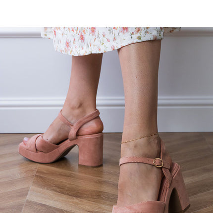  Heel sandals model 213412 PRIMO 