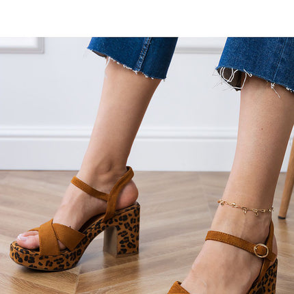  Heel sandals model 213413 PRIMO 