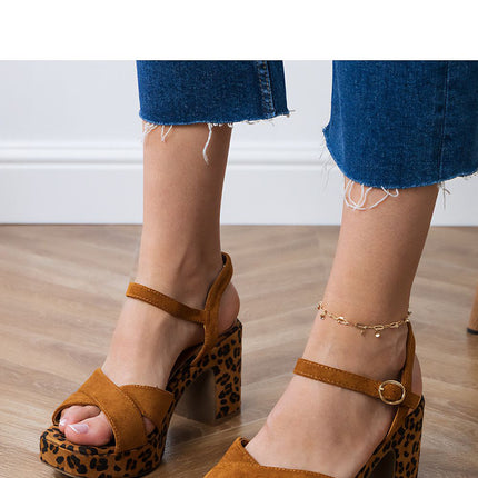  Heel sandals model 213413 PRIMO 