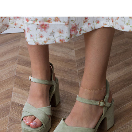  Heel sandals model 213414 PRIMO 