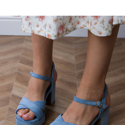  Heel sandals model 213415 PRIMO 
