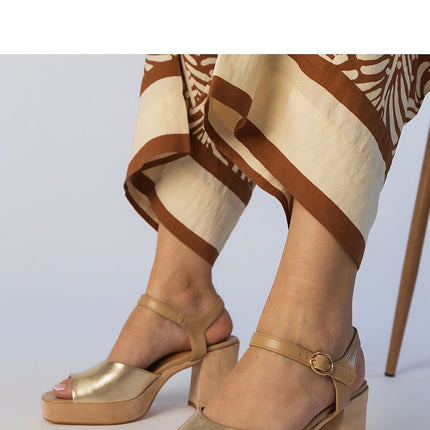 Heel sandals model 214002 PRIMO 