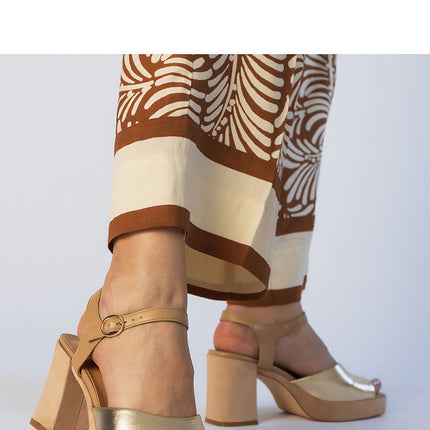  Heel sandals model 214002 PRIMO 