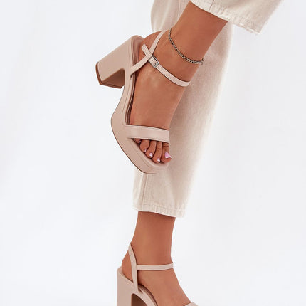  Heel sandals model 214338 Step in style 
