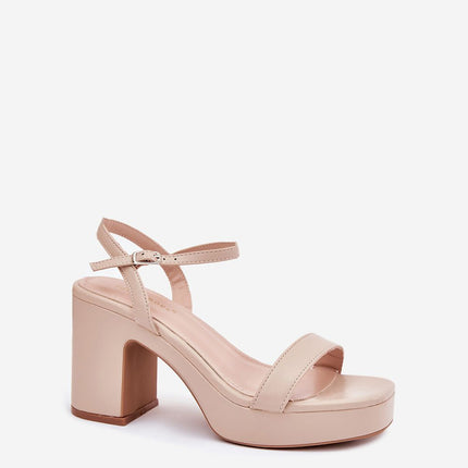  Heel sandals model 214338 Step in style 