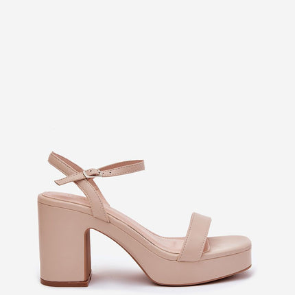  Heel sandals model 214338 Step in style 