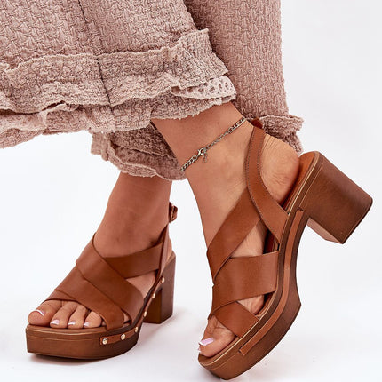  Heel sandals model 214390 Step in style 